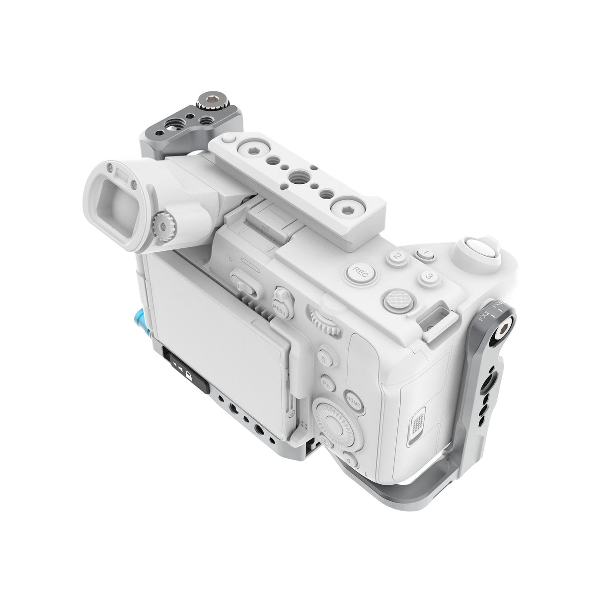 Kondor Blue Hybrid Camera Cage for Sony FX2, Space Gray