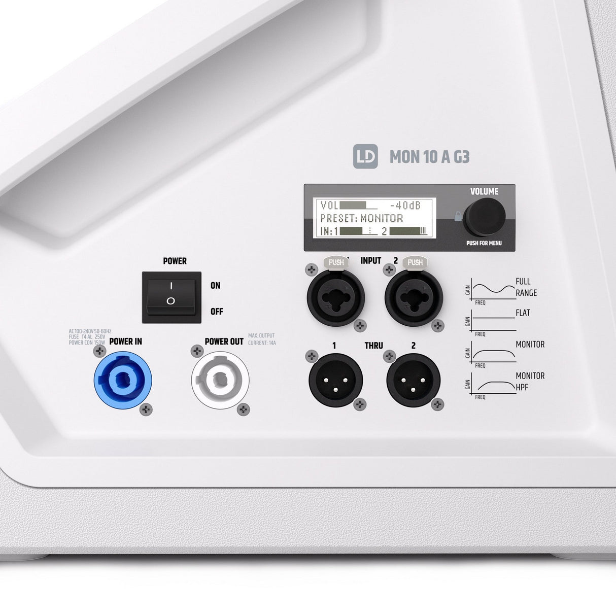 LD Systems MON 10 A G3 10-Inch Powered Coaxial Stage Monitor