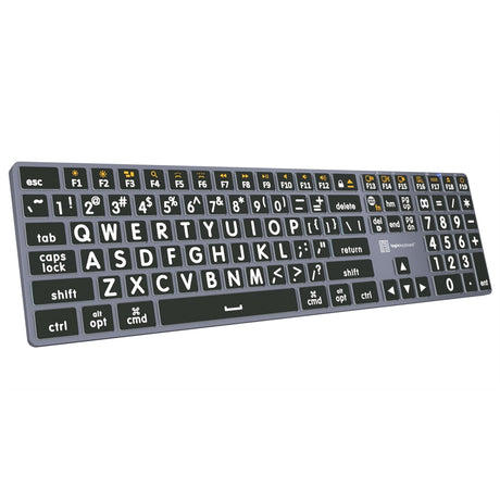 Logickeyboard Mac TITAN Large Print Slimline Keyboard