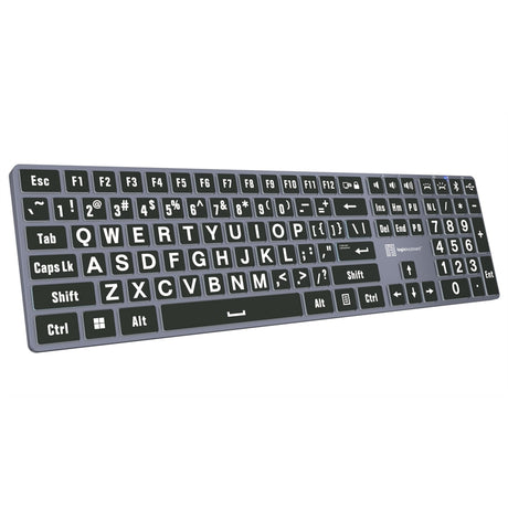 Logickeyboard Windows TITAN Large Print Slimline Keyboard