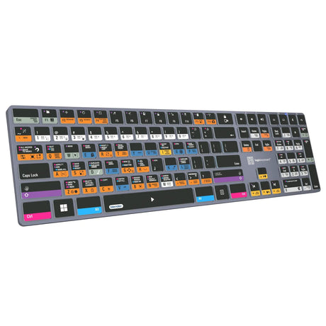 Logickeyboard TITAN Wireless Backlit Keyboard for Blender 3D US Windows