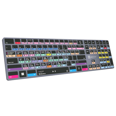 Logickeyboard TITAN Wireless Backlit Keyboard for Studio One US Windows
