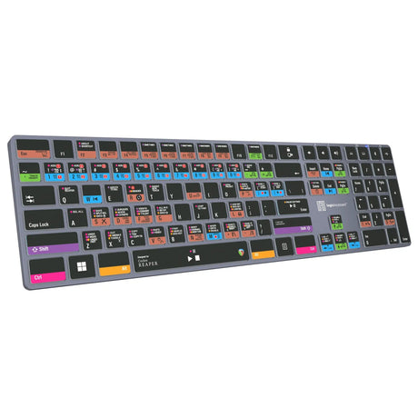 Logickeyboard TITAN Wireless Backlit Keyboard for Cockos Reaper US Windows