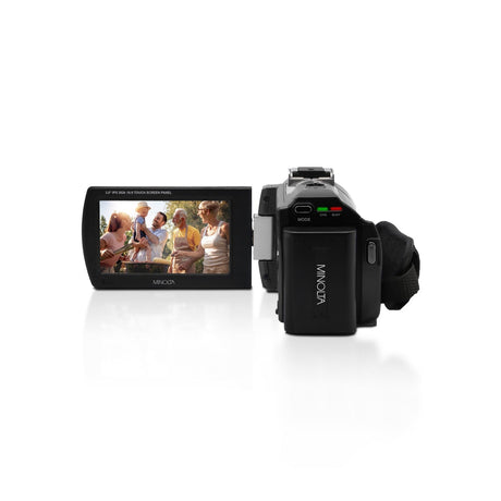 Minolta MN2K50NV 2.7K Ultra HD 48 MP Night Vision Camcorder Black