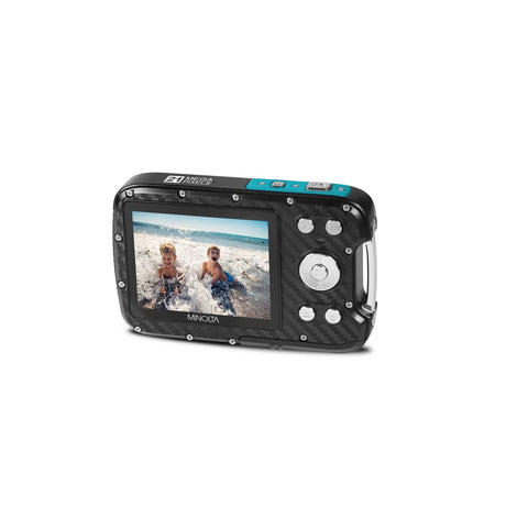 Minolta MN30WP 21 MP 1080P HD Waterproof Digital Camera Teal