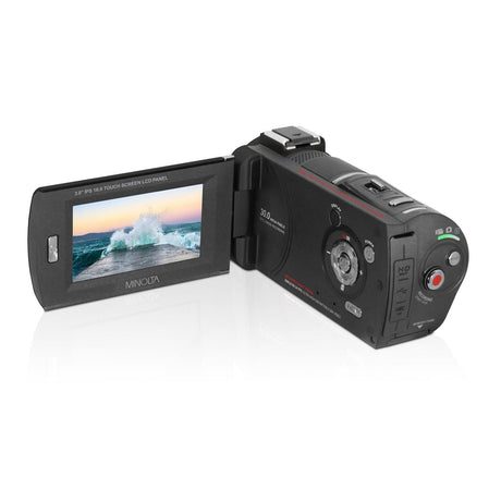 Minolta MN4K30NV 4K Ultra HD 30 MP Night Vision Camcorder Black