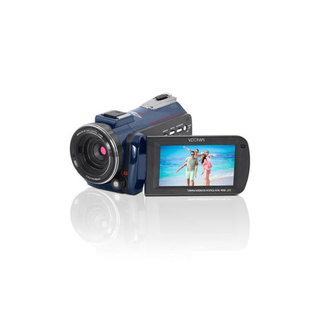 Minolta MN4K40NV 4K Ultra HD 30 MP Night Vision Camcorder Blue
