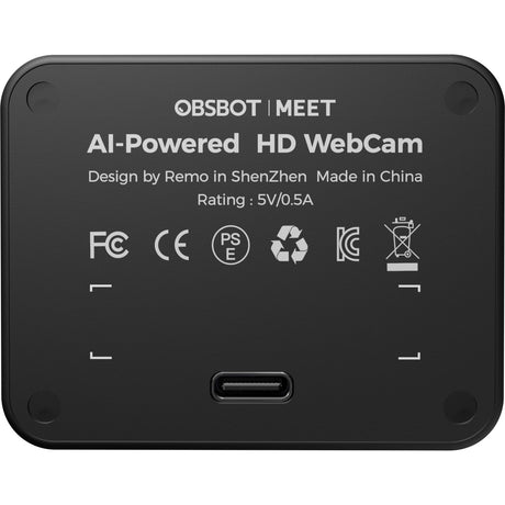 OBSBOT Meet HD AI-Powered Ultra-Wide 1080p Webcam