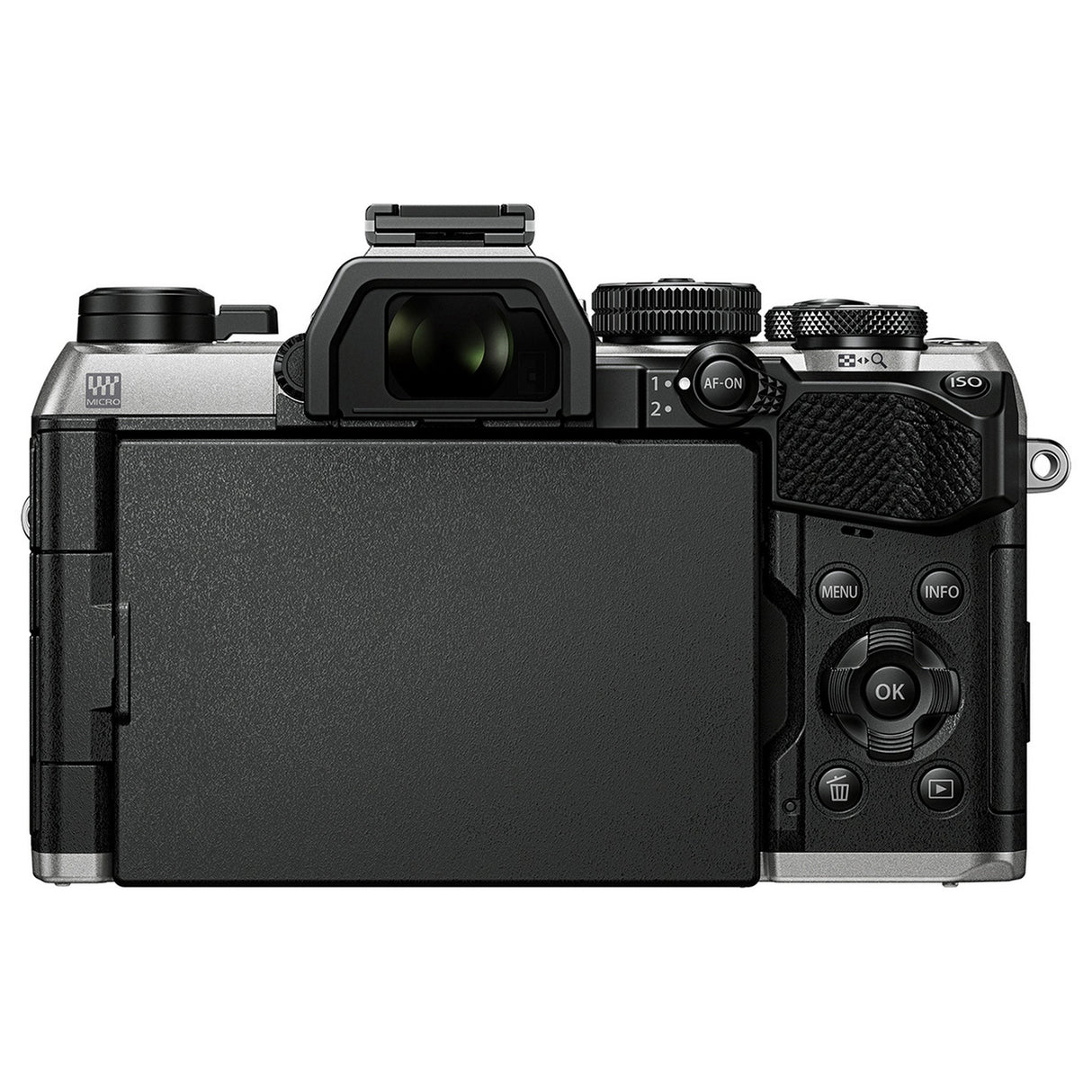 OM System OM-5 Mark II Mirrorless Camera, Silver Body