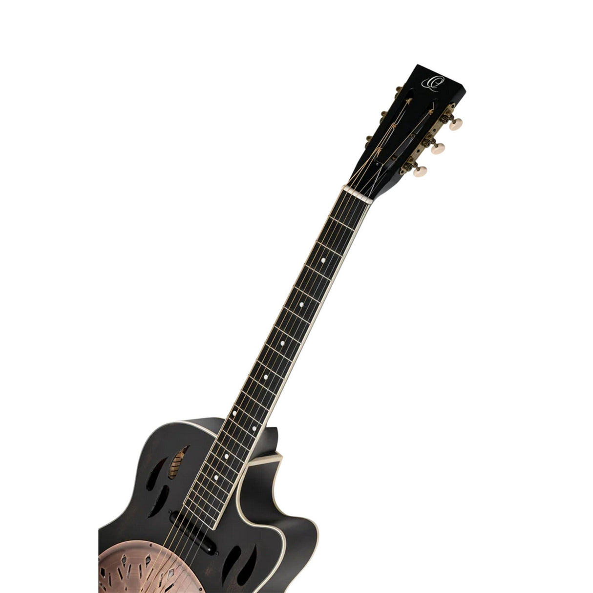 Ortega Guitars RRG40CE-DBK Americana Series Resonator Guitar