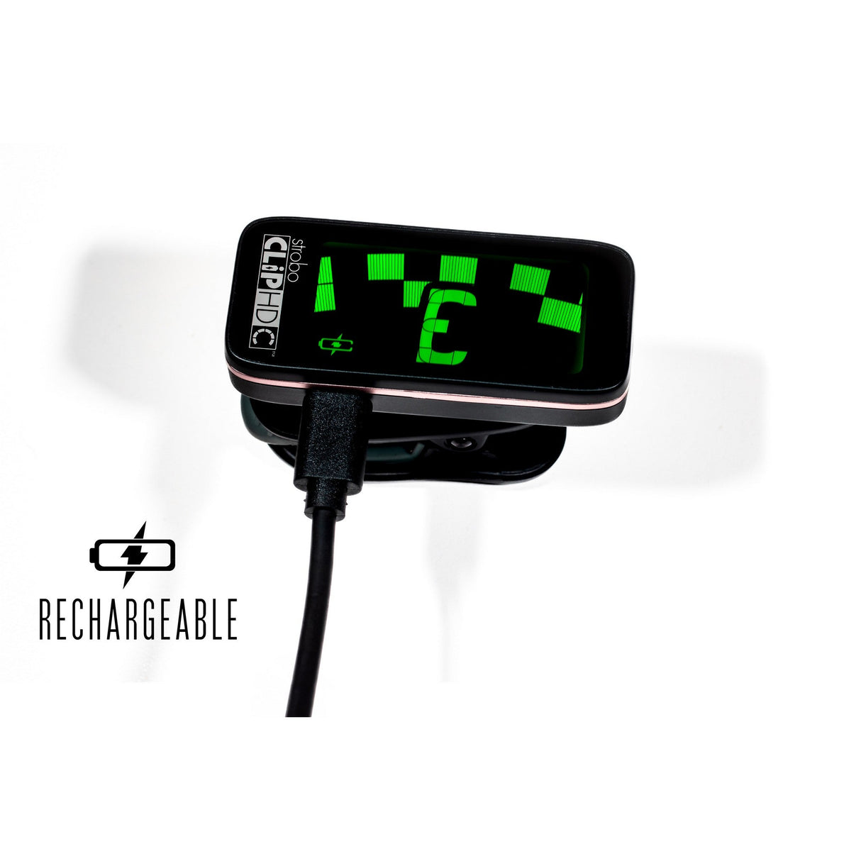 Peterson StroboClip HDC Rechargeable Clip-On Strobe Tuner