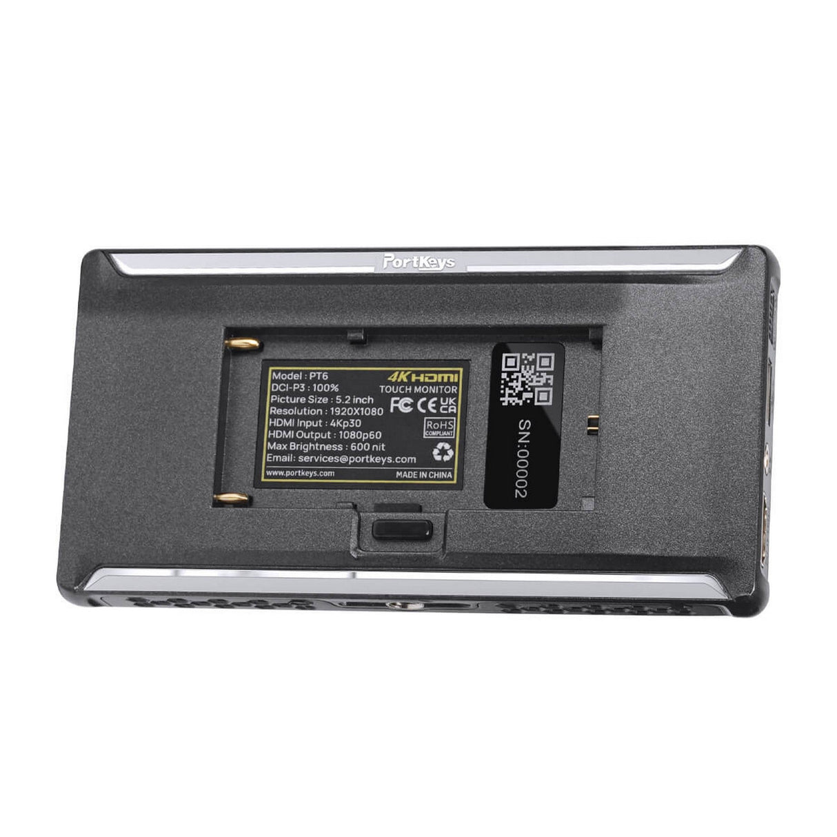 Portkeys PT6 5.2-Inch 4K HDMI Touchscreen Monitor