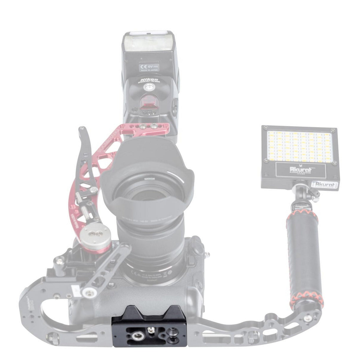 ProMediaGear PBNZ9QD Arca-Swiss Plate for Nikon Z9 Mirrorless Camera with QD Strap Ports