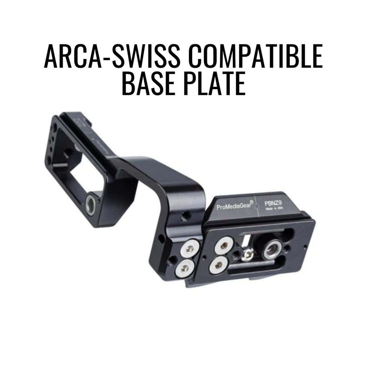 ProMediaGear PLNZ9 Arca-Swiss L-Bracket for Nikon Z9 Mirrorless Camera