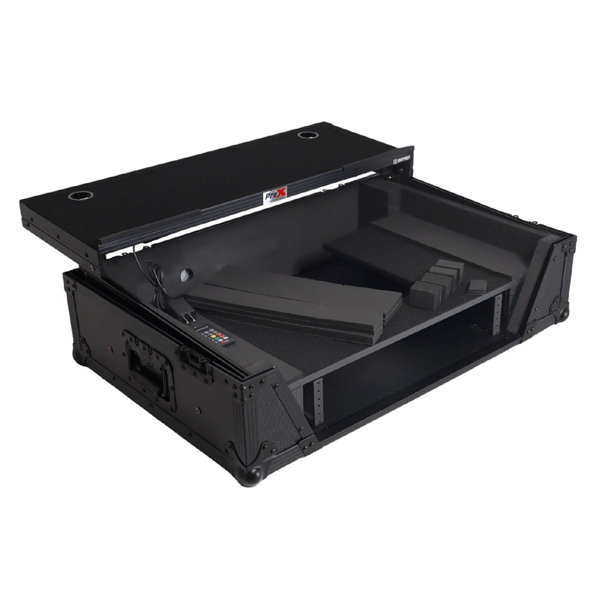ProX XS-U2915WLTBL2ULED Flight Road Case for Pioneer DJ FLX10/GRV6/REV5/REV7