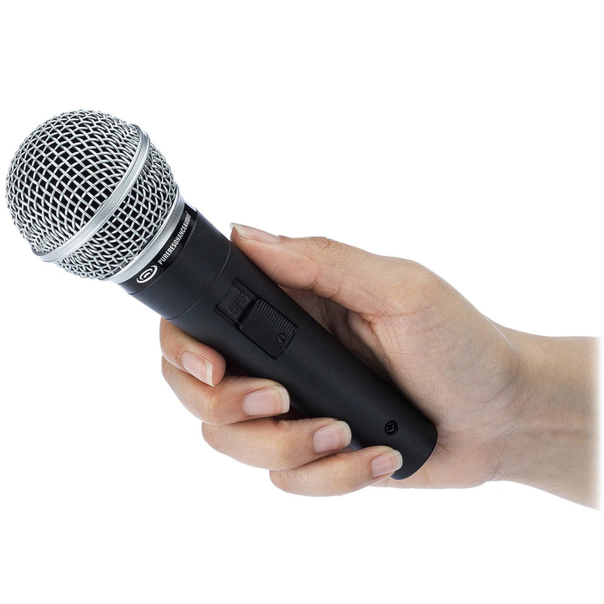 Pure Resonance Audio UC1S Ultra Clear Dynamic Vocal Microphone with On/Off Switch