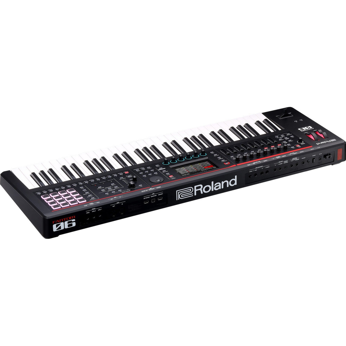 Roland FANTOM-06 ZEN-Core synthesizer workstation controls