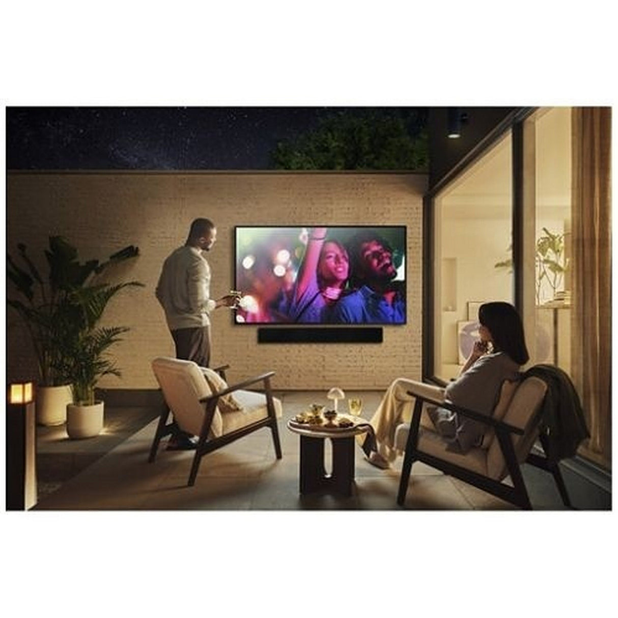 Samsung QN65LST9DAFXZA The Terrace Series Full Sun Neo QLED 4K Outdoor TV, 65-Inch