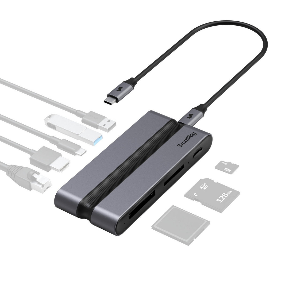 SmallRig 4662 CFexpress 9 in 1 Docking Station with Seamless Connectivity