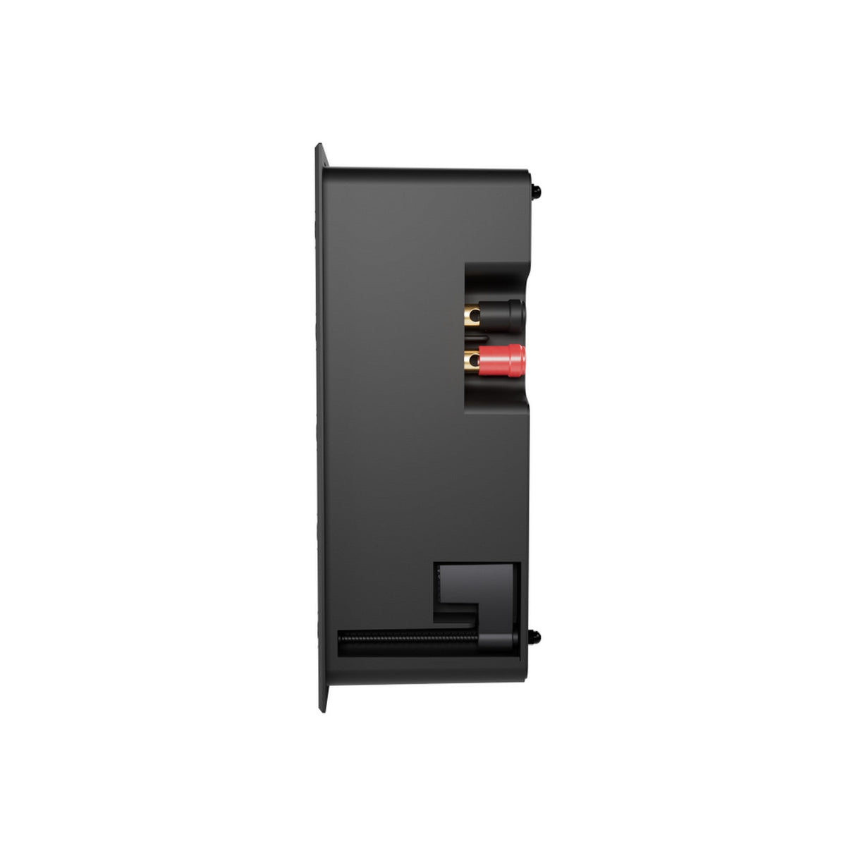 Sonance VX 4-Inch Rectangle In-Wall Speaker with White Micro Trim Grille Pair