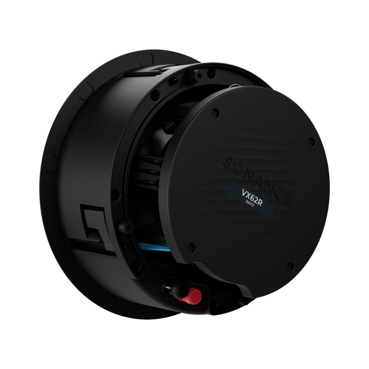 Sonance VX Series 6-Inch Round In-Ceiling Speaker with White Micro Trim Grille Pair