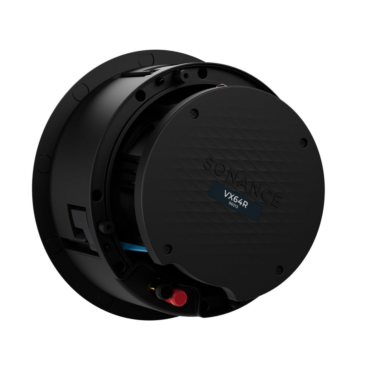 Sonance VX Series 6-Inch Round In-Ceiling Speaker with White Micro Trim Grille Pair