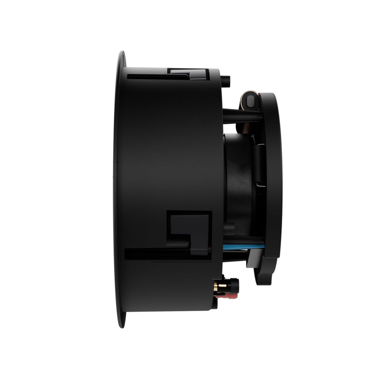 Sonance VX Series 6-Inch Round In-Ceiling Speaker with White Micro Trim Grille Pair