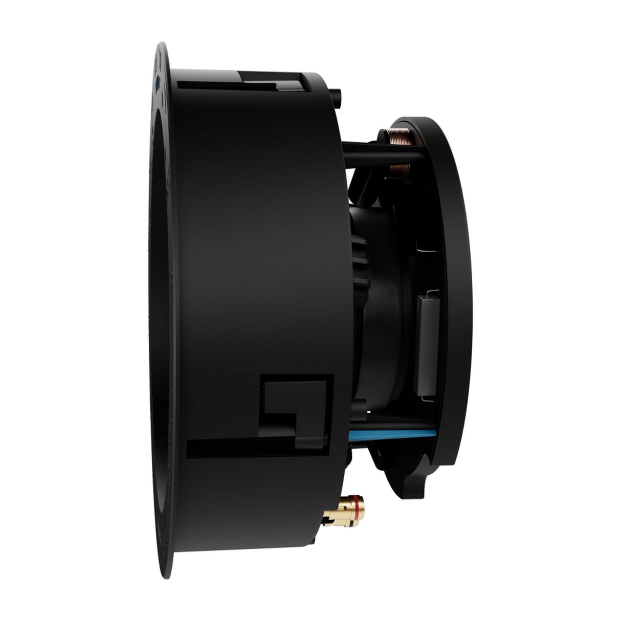 Sonance VX86R 8-Inch Round In-Ceiling Speaker with White Micro Trim Grille Pair