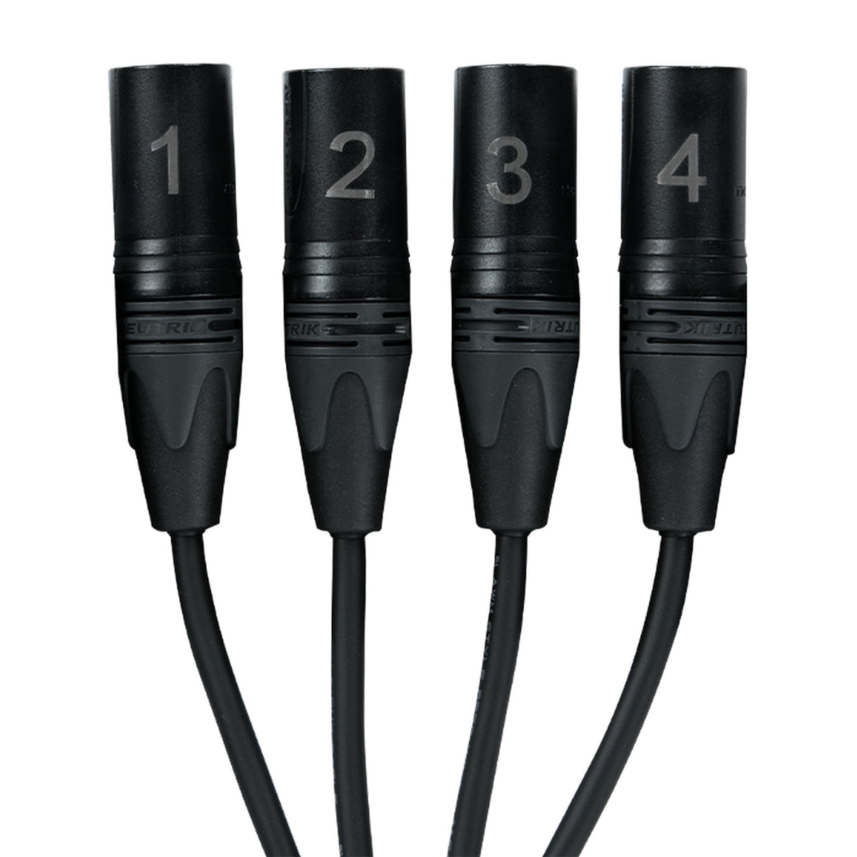 SoundTools CTMFX CAT Tails 2-Male XLR and 2-Female XLR Breakout Tails to Female etherCON, 24-Inch