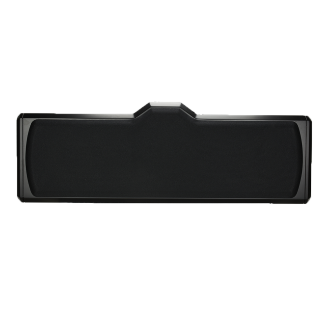 SoundTube C1-BG Three-Way Center Channel Speaker, Black Gloss Finish