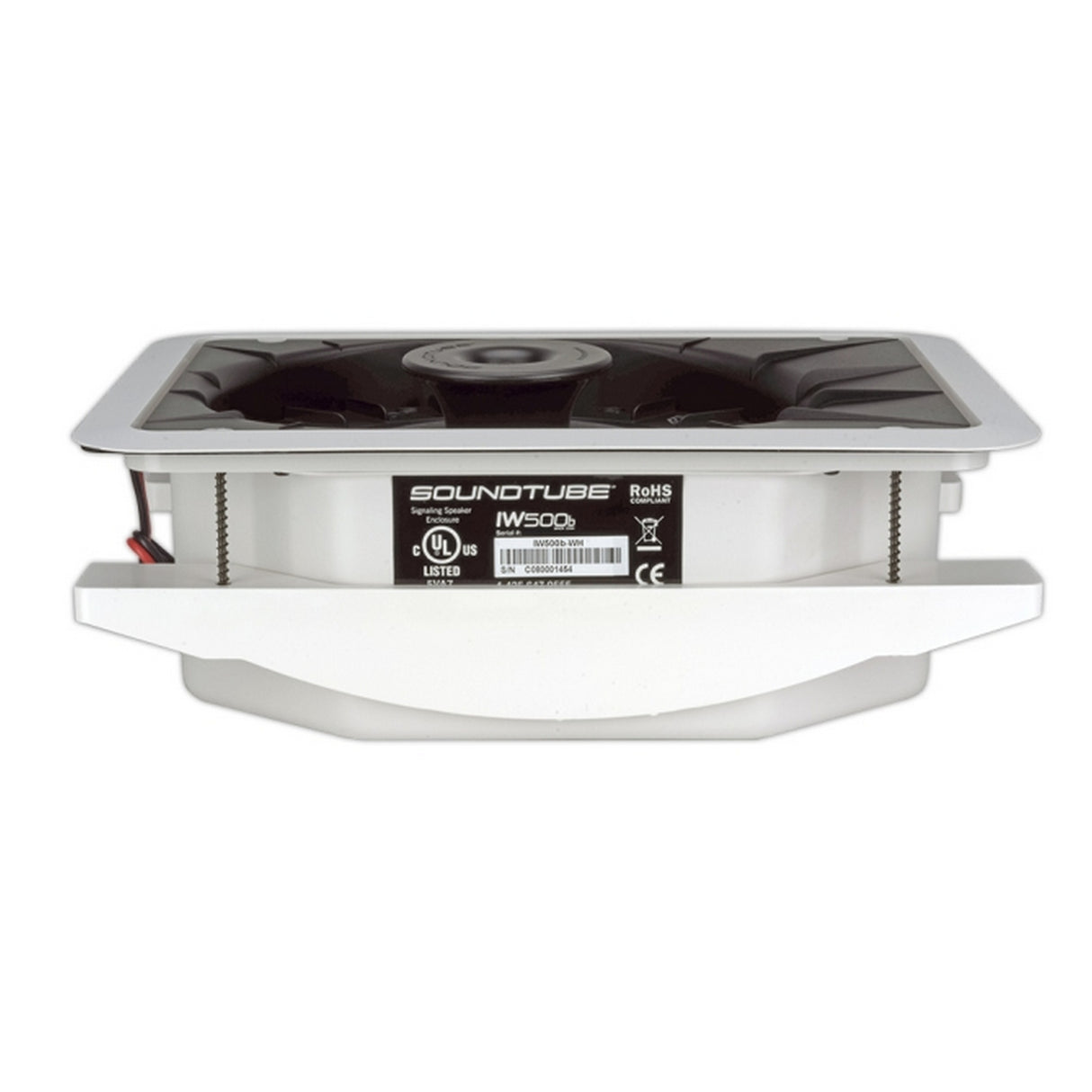 SoundTube IW500B‑WH 5.25-Inch In‑Wall Coaxial Speaker, White