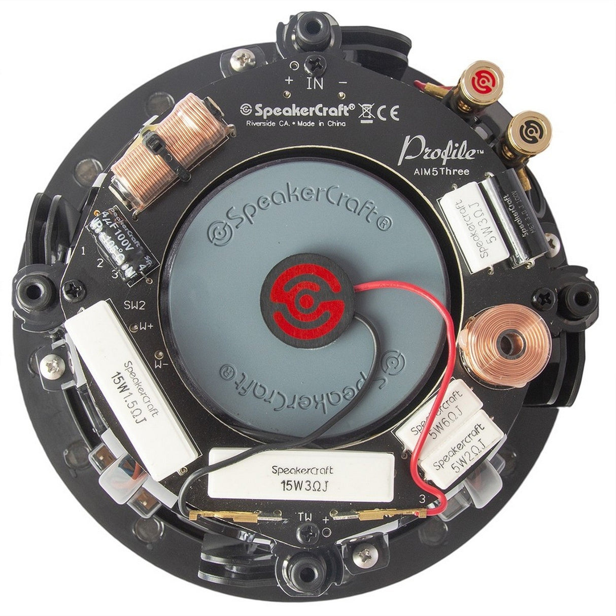 SpeakerCraft ASM55301 Profile AIM5 Three 5.25 Inch In-Ceiling Speaker