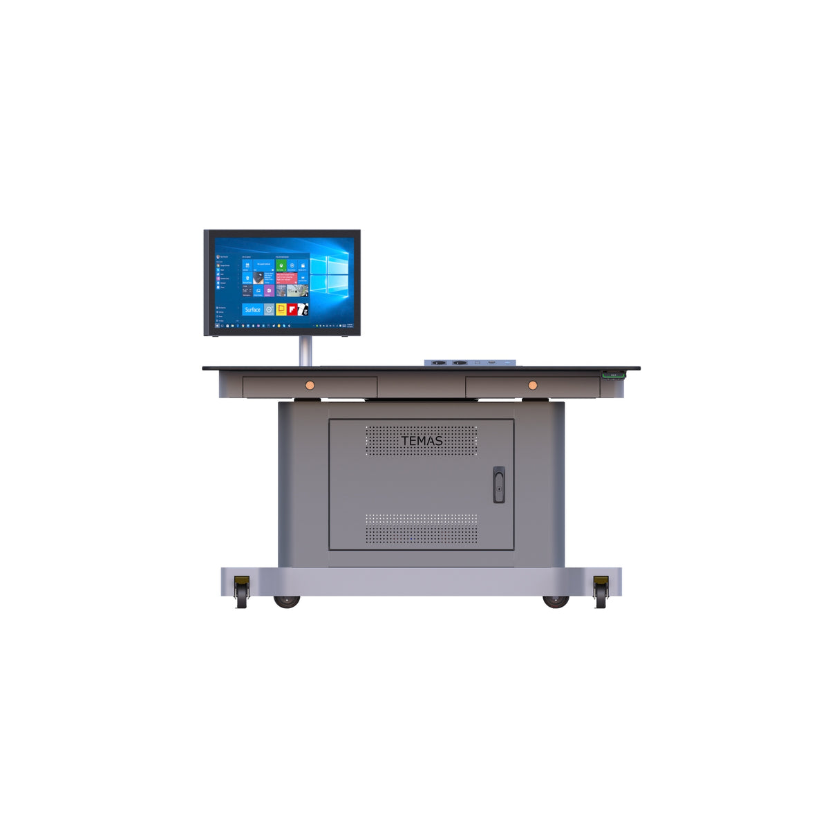 TEMAS AstroSync AS130M Motorized Height-Adjustable Control Room Console