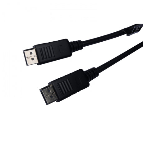V7 V7DP2DP-6FT-BLK-1E 1.6 Gbps 4K UHD DisplayPort 1.2 Cable 6.6-Foot Black