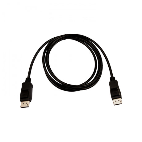 V7 V7DPPRO-2M-BLK 32.4 Gbps 8K UHD DisplayPort 1.4 Cable 6.6-Foot Black