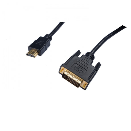 V7 V7E2HDMIDVID-02M HDMI 1.4 Male to DVI-D Male Single-Link 1080P FHD Cable 6.6-Foot Black