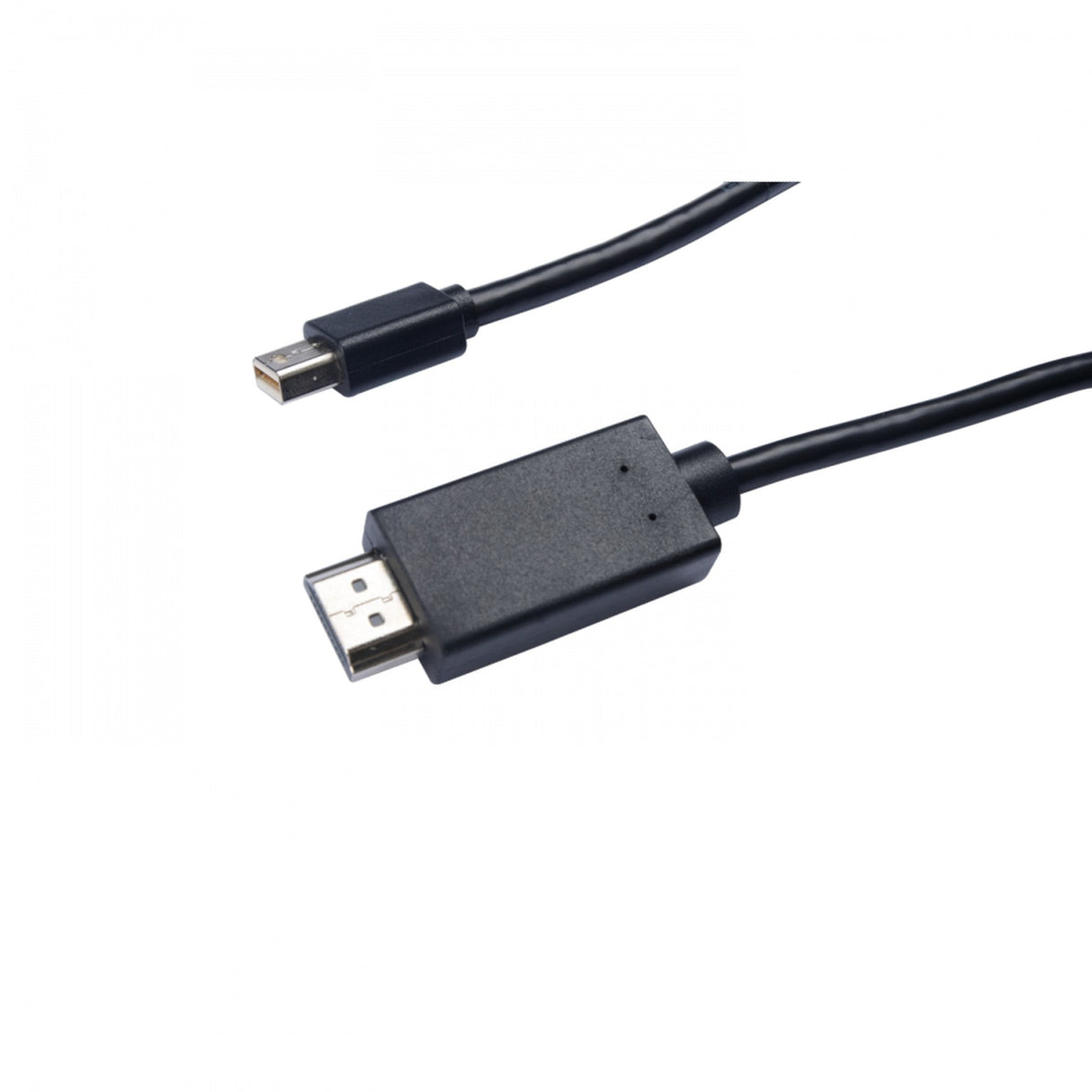 V7 V7MDP2HD-02M-BLK-1E Mini DisplayPort 1.2 to HDMI 1.4 Male 21.6 Gbps 4K UHD Cable 6.6-Foot Black