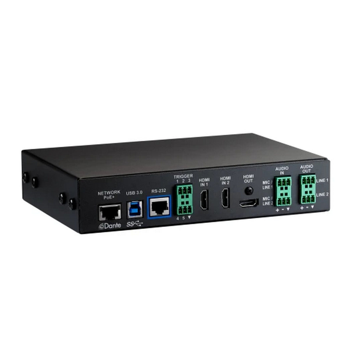 Vaddio 998-8250-000 Dante AV Bridge 2x1 Dante Audio Matrix