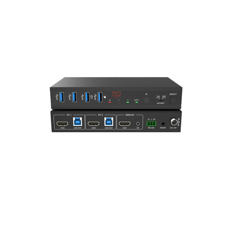 VigilLink 2-Port 4K60 HDMI KVM Switcher