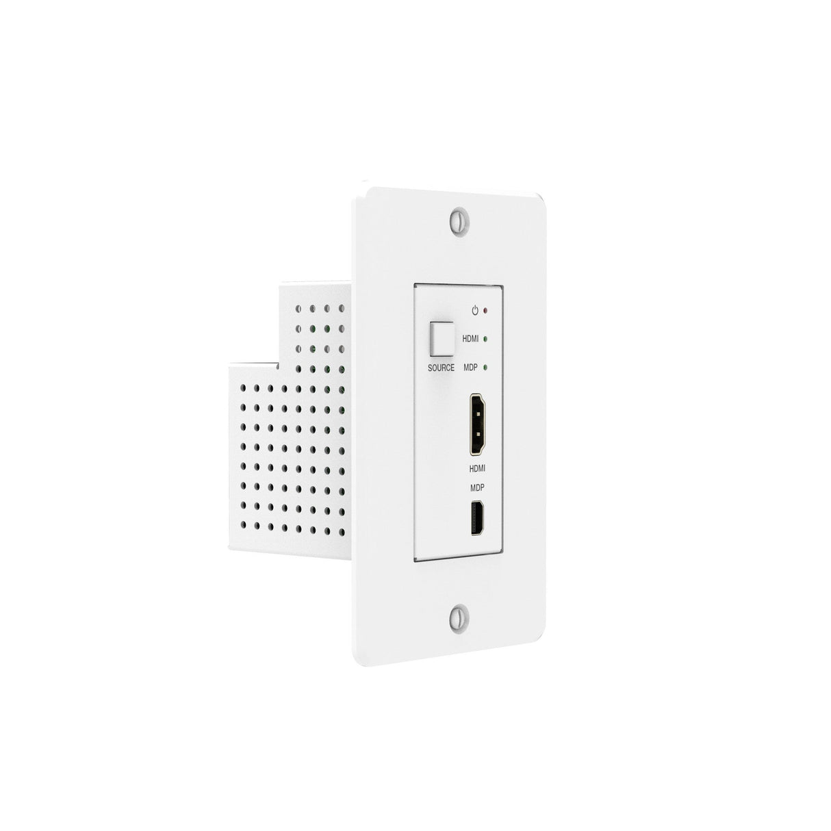 VigilLink 2x1 Wall Plate with Auto-Switching/Mini DP/HDMI TX/RX Set