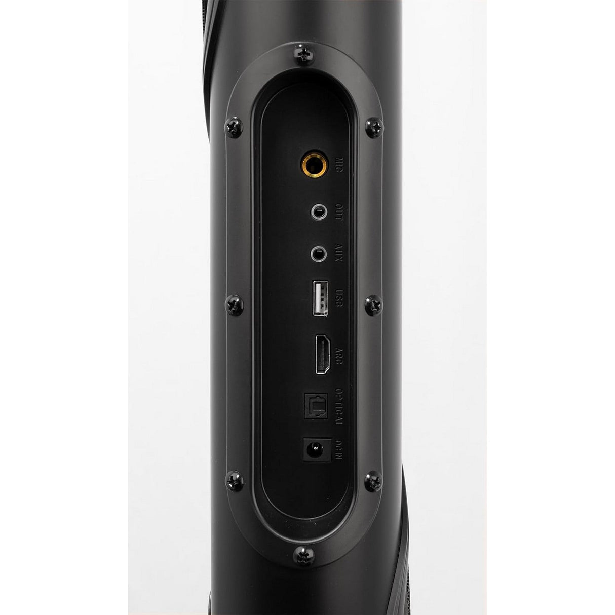 VocoPro Aura Singer 100W Tower Karaoke System with Wireless Mics