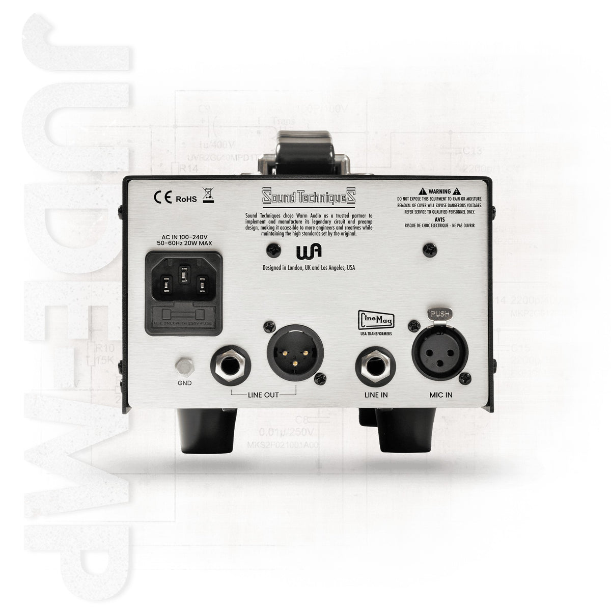 Warm Audio JUDE-MP Mono Microphone Preamp