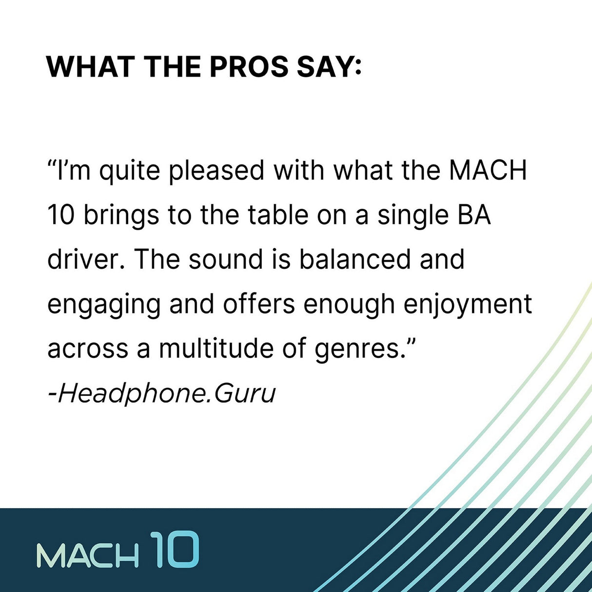 Westone MACH 10 In-Ear Monitors