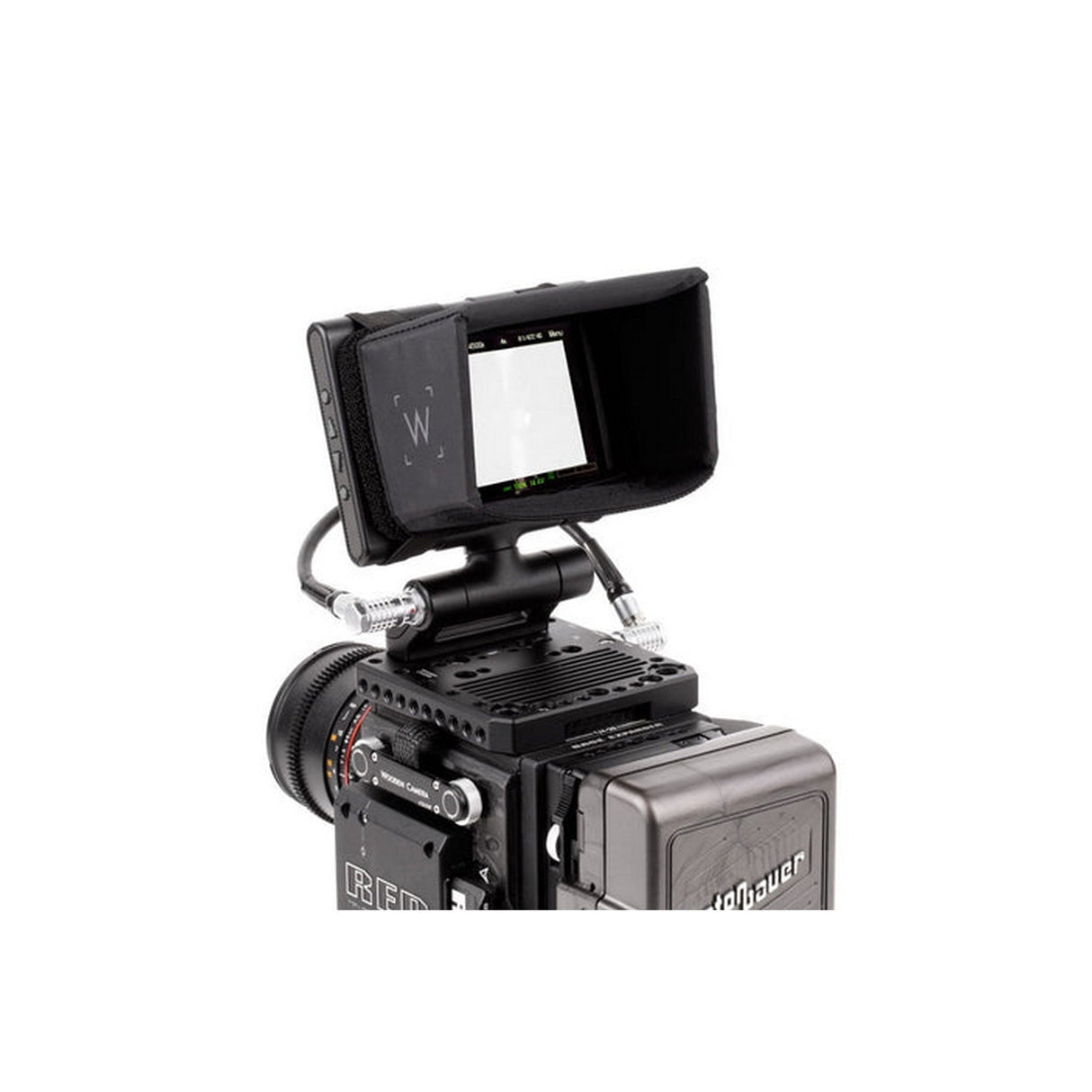 Wooden Camera LCD Sun Shade for 4-5-Inch Monitors