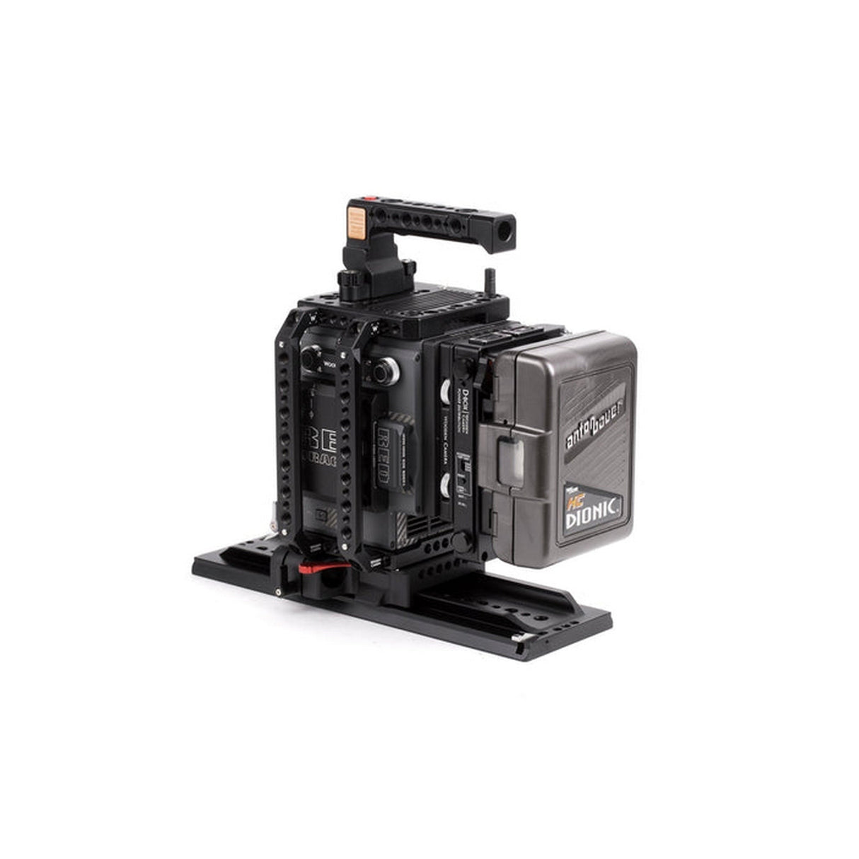 Wooden Camera D-Box for RED DSMC2 Camera, Gold Mount