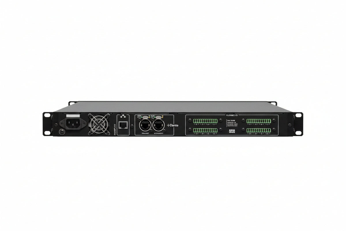 Yamaha RUio16FLX-D 16-Channel Dante Analog/AES/EBU I/O Rack