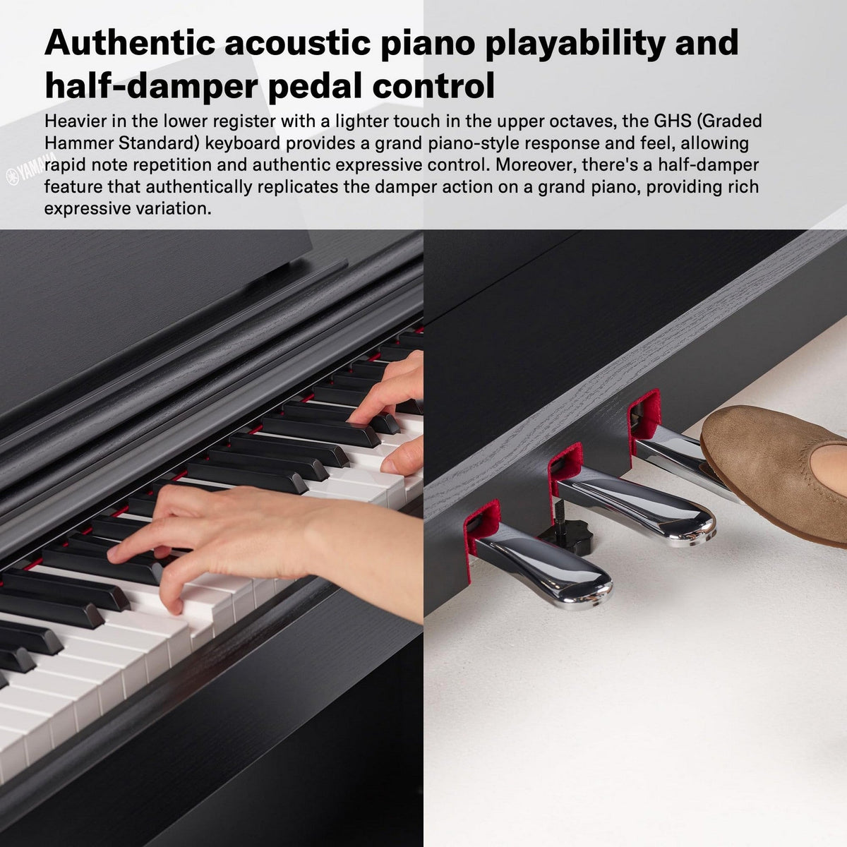 Yamaha ARIUS YDP-105 88-Key Digital Piano with Bench, Black (Used)