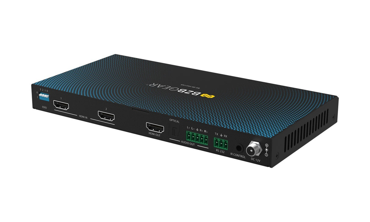 BZBGEAR BG-8K-HS21AR 2x1 HDMI 2.1 8K Switcher with Audio De-Embedding