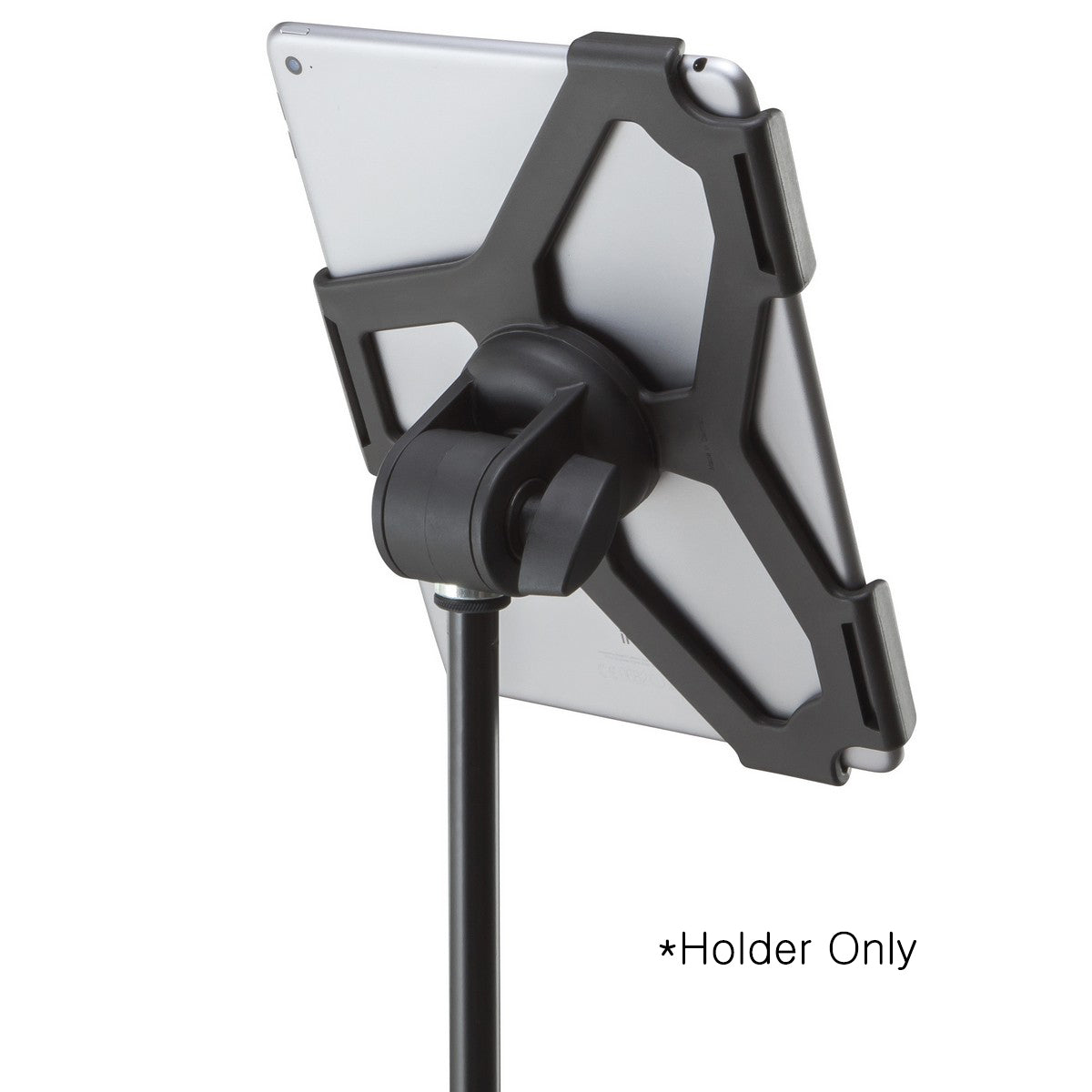 K&M iPad Air 2 5/8-Inch Microphone Stand Holder, Black