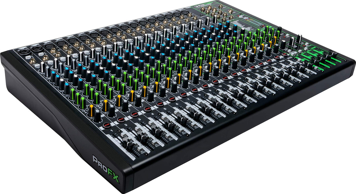 Mackie ProFX22v3 22-Channel 4-Bus Professional Effects Mixer with USB (Used) - used